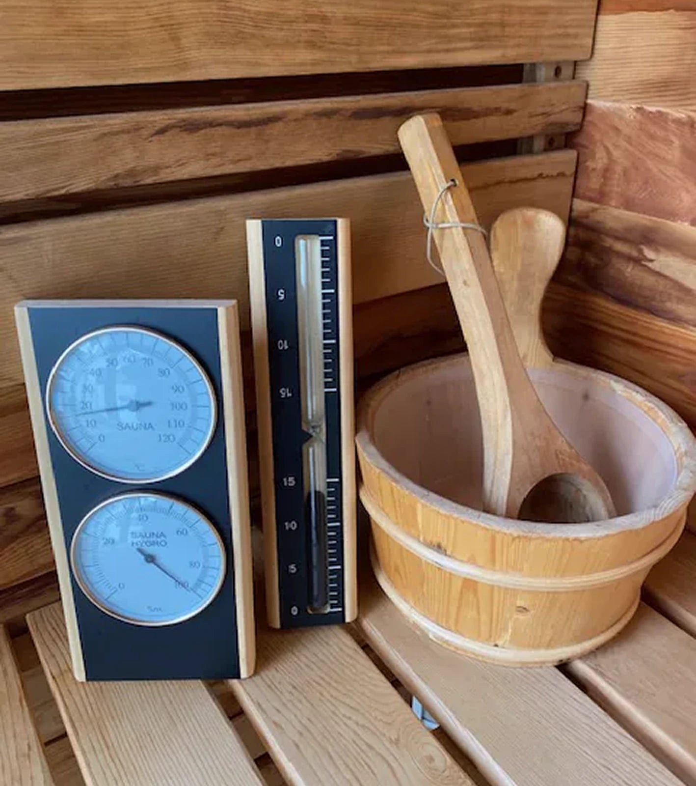 Sauna accessory pack