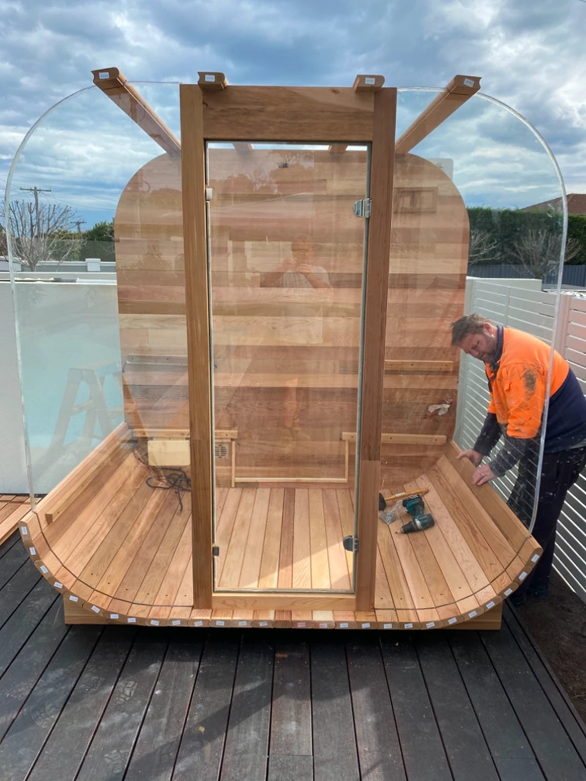 Sauna assembly service