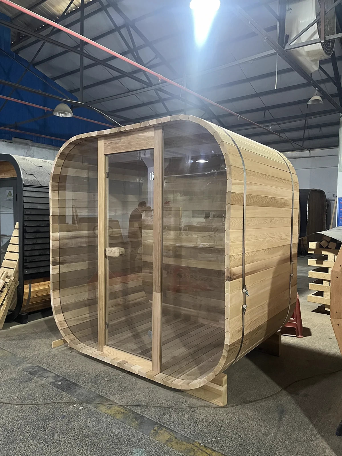 Sauna size options